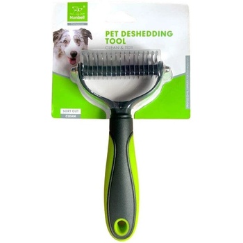 Nunbell Pet Deshedding Tool Large - Грууминг уред за премахване на сплъстена козина и подкосъм