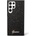 GUESS Гръб Guess PC/TPU Glitter Flakes Metal Logo Case за Samsung Galaxy S23 Ultra - Черен