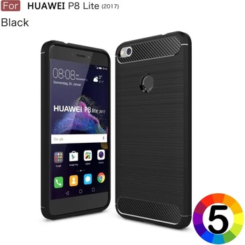 Image 1 of Huawei P8 Lite (2017) Удароустойчив Carbon Fiber Калъф и Протект