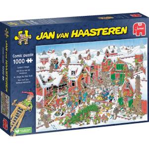 Jumbo - Puzzle Jan Van Haasteren: Santa’s Village - 1 000 piese