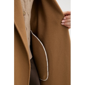 Tommy Hilfiger Палто с вълна Tommy Hilfiger в кафяво WW0WW47286 (WW0WW47286)