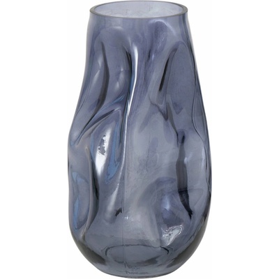 Boltze Skleněná váza LOJIN, metalický odstín, 27,8 cm