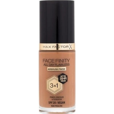 Max Factor Facefinity All Day Flawless SPF20 tekutý make-up s uv ochranou N88 Praline 30 ml