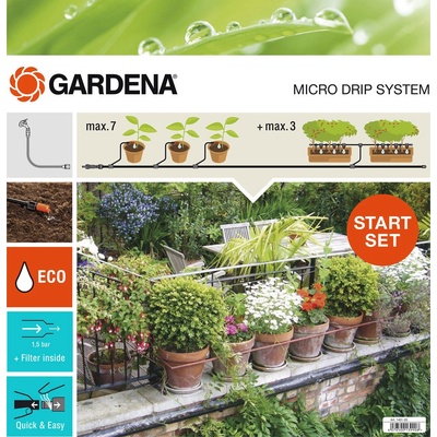 Gardena Štartovacia súprava na zavlažovanie rastlín v črepníkoch M automatic (13002)