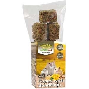 Nature Land Деликатес Nature Land Brunch пълнозърнести кубчета с глухарче 90g (905-12153)