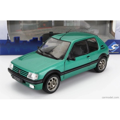 Solido Peugeot 205 1.9 Gti Griffe 1990 Green Met 1:18