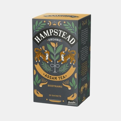 Hampstead Tea London BIO černý čaj s bergamotem Earl Grey 20 ks