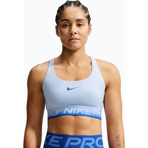 Nike Спортен сутиен Nike Pro hydrogen blue/hydrogen blue/old royal
