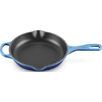 Le Creuset Тиган за пържене и тиган за сервиране Signature 20 см наситено небесносин (20182202200422)