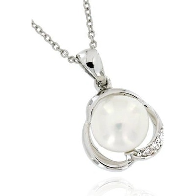 Zlatnictví U Kostela Dámský stříbrný perlový přívěsek 304039007