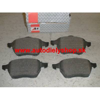 Mercedes W211 "E" 03/02- predné platničky sada /textar/