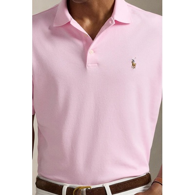 Ralph Lauren тениска с яка мъжка от памук (710704319)
