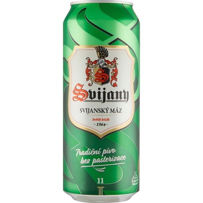 Svijany Svijanský Máz světlý ležák 11° 4,8% 0,5 l (plech)