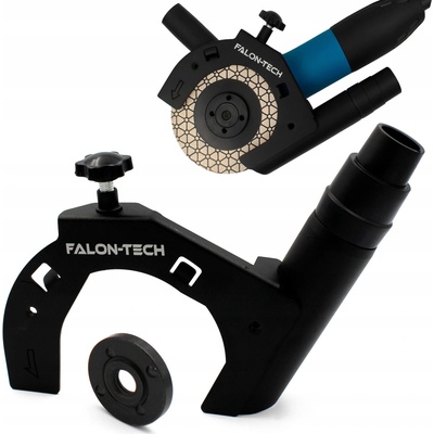 Kryt na brúsku 125 mm Falon-Tech na odsávanie prachu