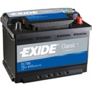 Autobaterie Exide Classic 12V 55Ah 460A EC550