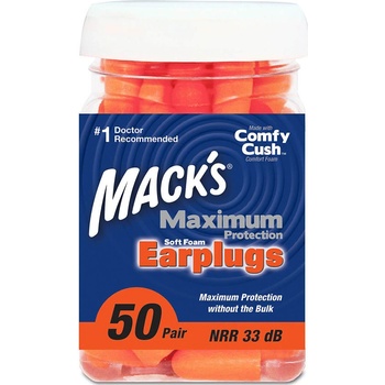 Mack's Maximum Protection štuple do uší 50 párov