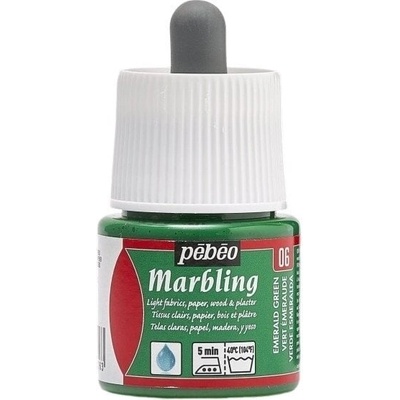 Pébéo 130-006 Мраморна боя Emerald Green 45 ml 1 бр (130-006)