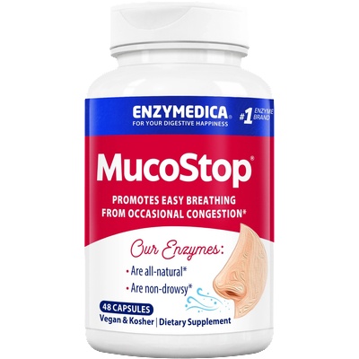 Enzymedica MucoStop - 48 капсули