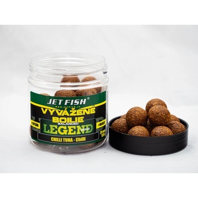 Jet Fish Vyvážené Boilie Legend Range Chilli Tuna Chilli 250 ml 20 mm