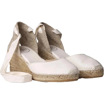 TONI PONS Calonge Wedge Espadrilles - White (Off White)
