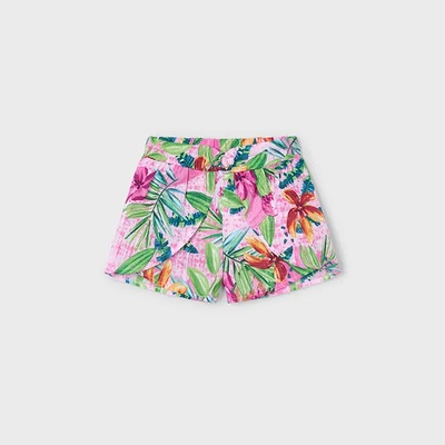 Mayoral Къс панталон палми фуксия за мини момиче Майорал