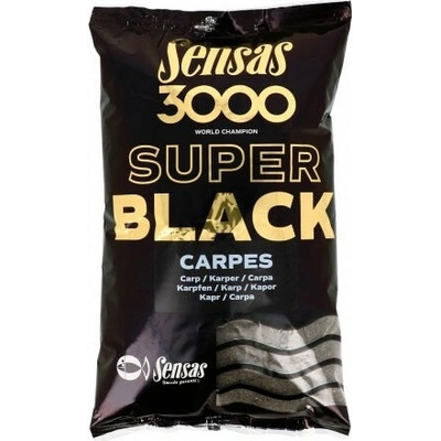 Sensas 3000 Super Black kapor čierny 1kg Sensas