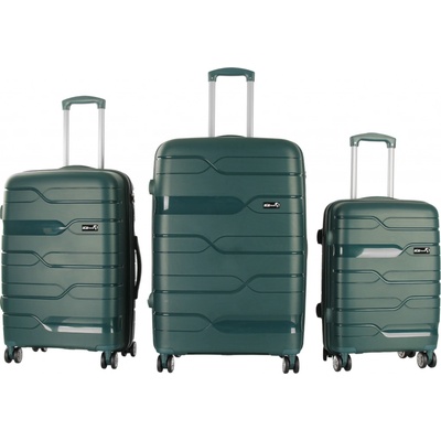 Aga Travel Sada MR4680 Tmavě zelená 93 l 63 l 33 l – Zboží Dáma