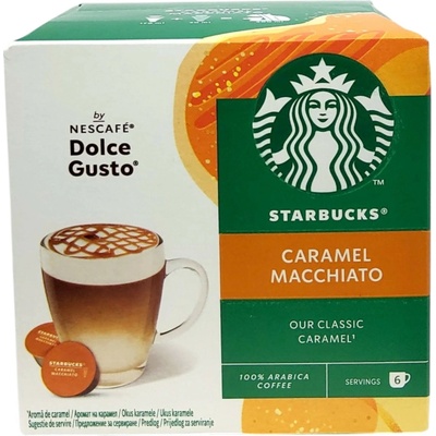 STARBUCKS NESCAFE DOLCE GUSTO CARAMEL MACCHIATO 12 KAPSUL