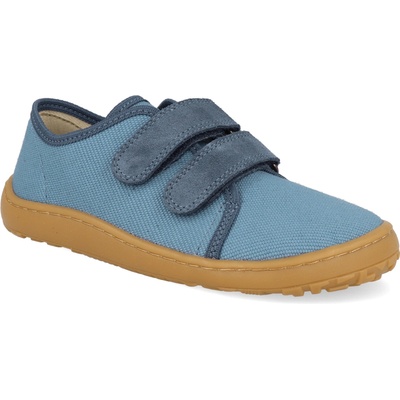 Froddo Barefoot plátenky plátno Denim modrá