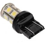  Диодна крушка тип t20 с 13 smd диода единична светлина червена