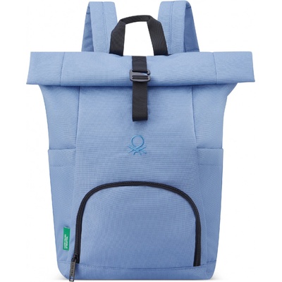 Delsey X Benetton BE 376361012 světle modrý 22 l