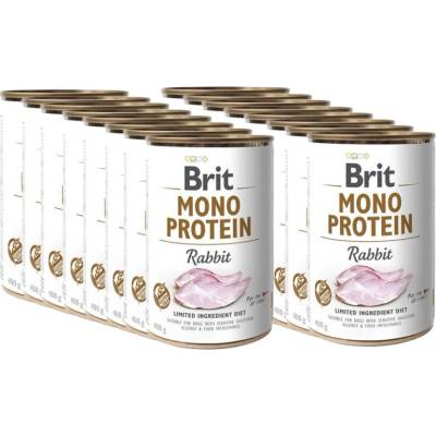 Brit Mono Protein Králik 18 x 400 g