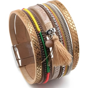 HARAHU Гривна zo-24064 - Кафява kp24064