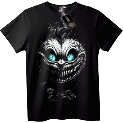 NOONEBRAND Тениска Светещо Чудовище - XL, Black