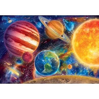 Bluebird Puzzle - Puzzle Stunning Solar System - 1 000 piese