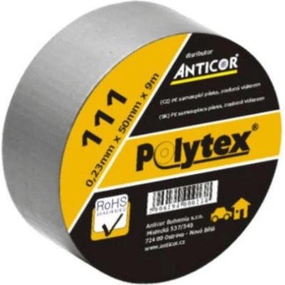 Anticor Duct Tape Páska izolačná textil 38 mm x 25 m strieborná