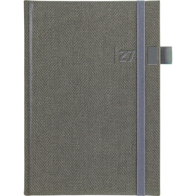 Graspo Tweed A5 denní 2027 šedý