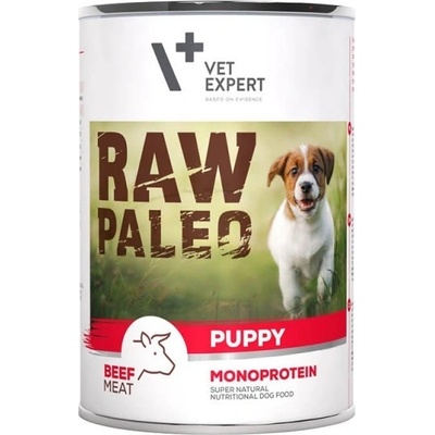 VetExpert Raw Paleo Puppy beef 400 g