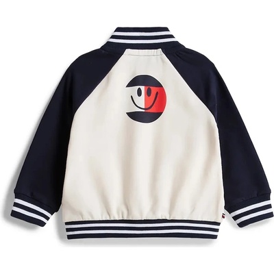 Tommy Hilfiger колежанско яке за бебе от памук (KN0KN02393.PPY2)