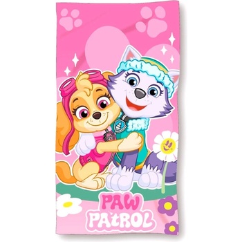 Faro Osuška Paw Patrol pink 70 x 140 cm