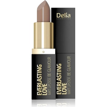 Delia Cosmetics Everlasting Love Be Glamour матиращо червило цвят 301 happy 4 гр