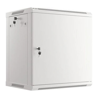 Lanberg Комуникационен шкаф, Lanberg rack cabinet 19" wall-mount 12U/600x450 for self-assembly with metal door grey (flat pack) (WF01-6412-00S)