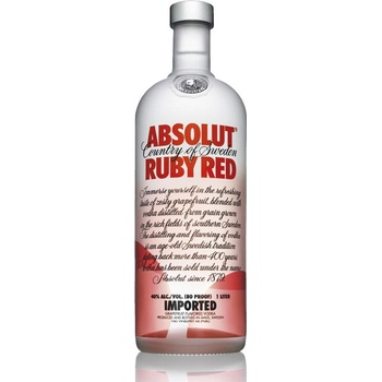 Absolut Ruby Red 0,7 l (holá láhev)