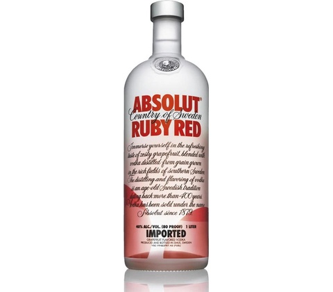 Absolut Ruby Red 0,7 l (holá láhev)