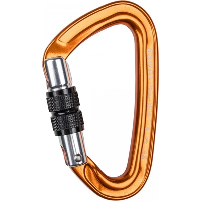 Grivel Винтов карабинер Grivel Plume Nut K3N Screwgate carabiner - Yellow - размер Screw Lock (322-0175-0211)