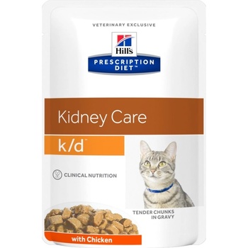 Hill's Prescription Diet k/d Feline kuře 12 x 85 g