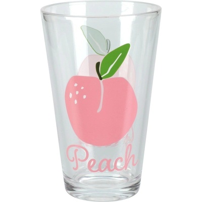 EXCELLENT HOUSEWARE Pohár ružová Peach 3 x 300 ml