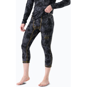 Smartwool Мъжки термоактивни панталони Smartwool Classic Thermal Merino Base Layer 3/4 Bottom Boxed black tie dye/hny gold