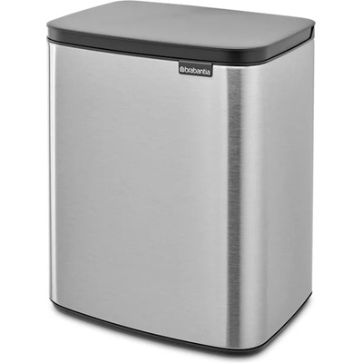Brabantia Кош за смет Brabantia Bo Small 12L, Matt Steel Fingerprint Proof (1006638)