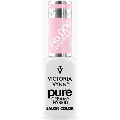 VICTORIA VYNN Hybridní gel lak PURE CREAMY HYBRID 009 Subtle Pinkish 8 ml